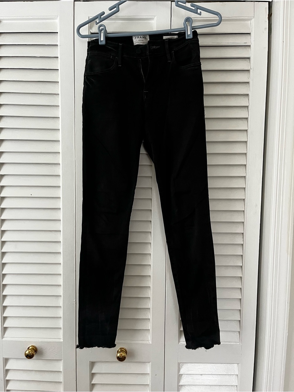 Frame Denim Women's Black Skinny Jeans
